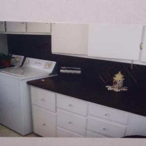 Laundry room before